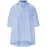 Blouse aangerimpelde 3/4-mouwen Steffen Schraut blauw