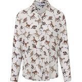 Blouse Just White multicolour