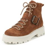 Hoge schoenen Power van kalfssuèdeleer Kennel & Schmenger bruin
