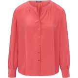 Blouse van 100% zijde Basler lichtroze