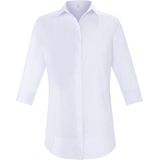 Lange blouse 3/4-mouwe Emilia Lay wit