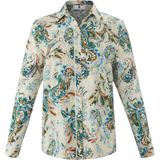 Blouse lange mouwen en paisleyprint Anna Aura multicolour