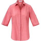 Blouse van 100% katoen korte mouwen Peter Hahn rood