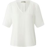 Blouse zonder sluiting korte mouwen Uta Raasch wit