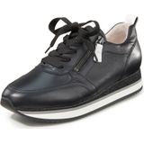 Sneakers van leer Gabor zwart