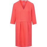 Jurk van 100% linnen Riani rood