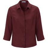 Blouse van 100% linnen 3/4-mouwen Peter Hahn rood