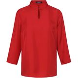 Blouse van 100% zijde Fadenmeister Berlin rood