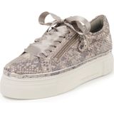 Plateausneakers Giga van kalfsleer Kennel & Schmenger beige