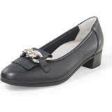 Pumps van hertenleer Vitaform zwart