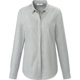 Blouse van 100% katoen lange mouwen Peter Hahn grijs