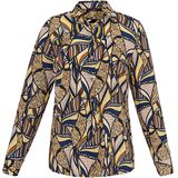 Blouse lange mouwen en etnoprint Emilia Lay multicolour