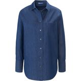 Blouse lange mouwen en zijsplitjes DAY.LIKE denim