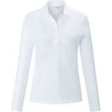 Poloshirt lange mouwen Lacoste wit