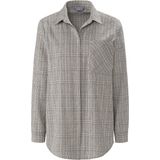 Blouse lange mouwen en blinde knoopsluiting DAY.LIKE zwart