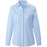 Blouse van 100% katoen lange mouwen Peter Hahn wit