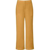 Broek pasvorm Cornelia van 100% linnen Peter Hahn geel