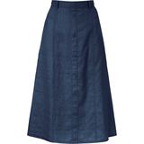 Rok van 100% linnen Peter Hahn blauw