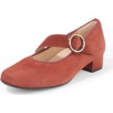 Pumps Cordoba van kalfssuèdeleer Hassia oranje