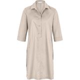 Jurk omslag aan de 3/4-mouwen Riani beige