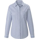 Blouse van 100% katoen lange mouwen Peter Hahn wit