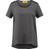 Blouseshirt van 100% zijde LIEBLINGSSTÜCK grijs