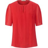 Blouse korte kapmouwen Uta Raasch rood