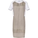 Jurk korte mouwen Riani beige