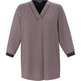 Blouse 3/4-mouwen en pied-de-pouledessin Via Appia Due multicolour