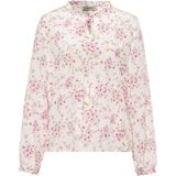 Blouse van 100% zijde lange mouwen Uta Raasch multicolour