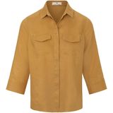 Blouse van 100% linnen 3/4-mouwen Peter Hahn geel
