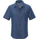 Blouse korte mouwen Peter Hahn denim