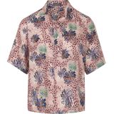 Blouse korte mouwen MYBC lichtroze