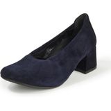 Pumps Karin van geitensuèdeleer Semler blauw