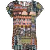 Shirtblouse verbrede schouders Peter Hahn multicolour