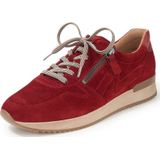 Sneakers van geitensuèdeleer Gabor rood