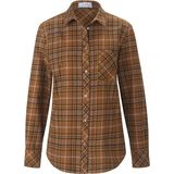 Geruite blouse van 100% katoen lange mouwen Looxent multicolour