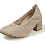 Pumps Karin van zacht geitensuèdeleer Semler beige