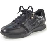 Sneakers Monia van kalfsnappaleer Mephisto zwart
