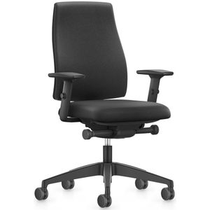 Ergonomische bureaustoel | Zwart | 48 x 58 x 118,5 cm