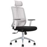 Ergonomische bureaustoel | Wit | 60 x 60 x 130 cm