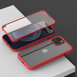 Mobiq - Rugged 360 Graden Full Body iPhone 15 Hoesje