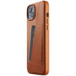 Mujjo - Full Leather Wallet iPhone 14 Plus