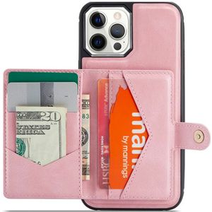 Case-Me - Magnetische Wallet Hoes iPhone 12 Pro Max