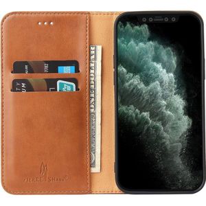 Mobiq - Premium Business Wallet iPhone 15 Plus Portemonnee Hoes