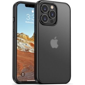 Mobiq - Frosted Rugged Bumper Hoesje iPhone 13 Pro Max