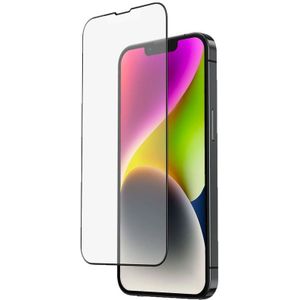 Mobiq - Edge-to-edge Glazen Screenprotector iPhone 15 Plus