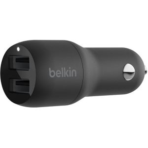 Belkin - Dual Port USB-A Autolader 24W