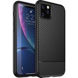 Mobiq - Carbon Look Hoesje iPhone 11
