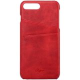 Mobiq - Leather Snap On Wallet Case iPhone 8 Plus/7 Plus
